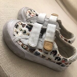 Keds 5.5M toddler rifle paper dog shoes